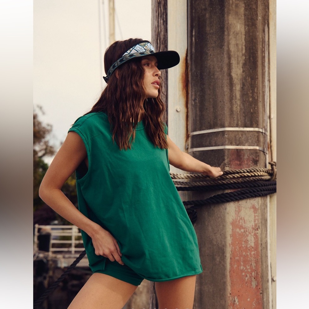 Free People - Hot Shot Micro Set - Green - Size Large